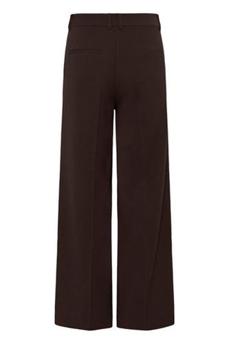 Byxor - BrieIW slit pants – Coffe bean brown